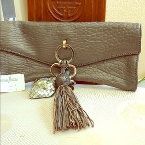 Alexis Hudson Leather Clutch